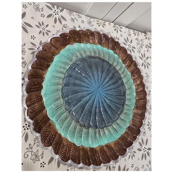 NWT John Derian for Target Feathers Round Serving Platter – 13" Stoneware - Picture 7 of 7